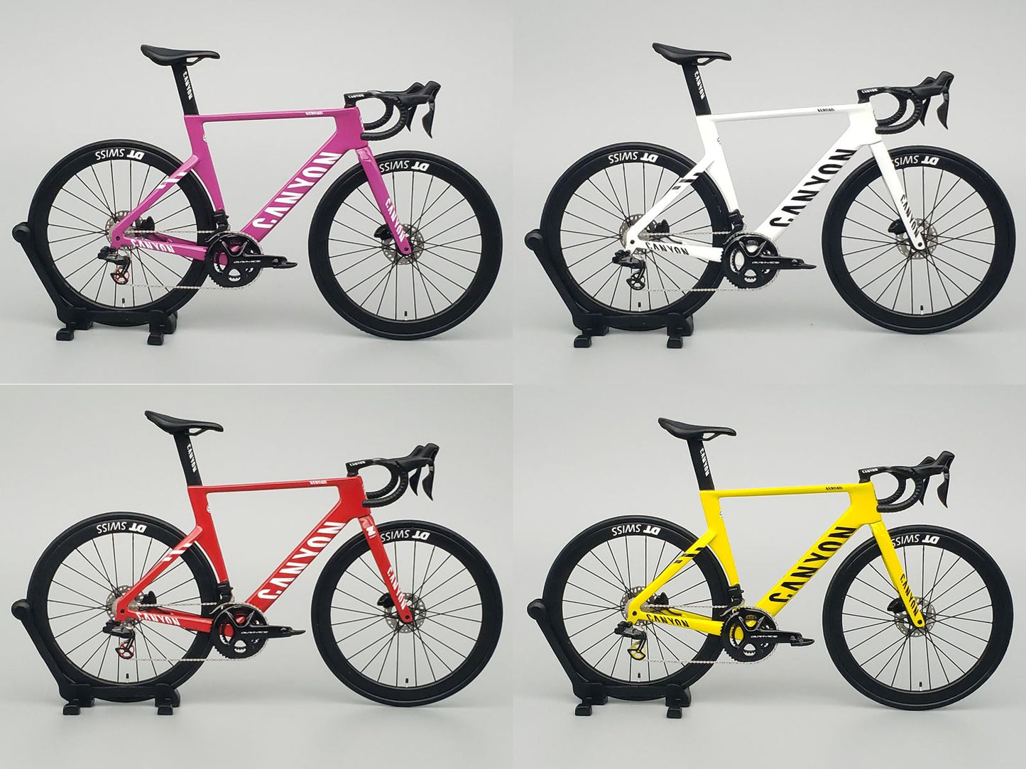 ASSEMBLED & PAINTED - Hobbitbike 1/12 Road Bike Model Kit - HB01-0011 - Canyon Aeroad