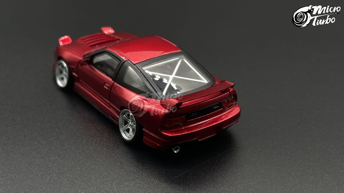 Microturbo 1/64 Custom 180SX Spirit Rei - Red
