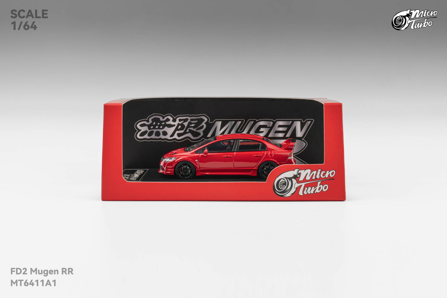 (Pre-Order) Microturbo 1/64 Custom FD2 MUGEN RR - Red