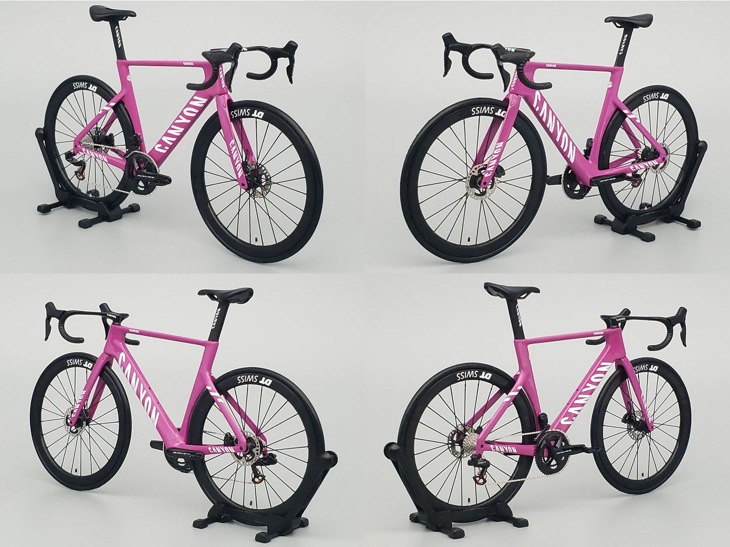 ASSEMBLED & PAINTED - Hobbitbike 1/12 Road Bike Model Kit - HB01-0011 - Canyon Aeroad