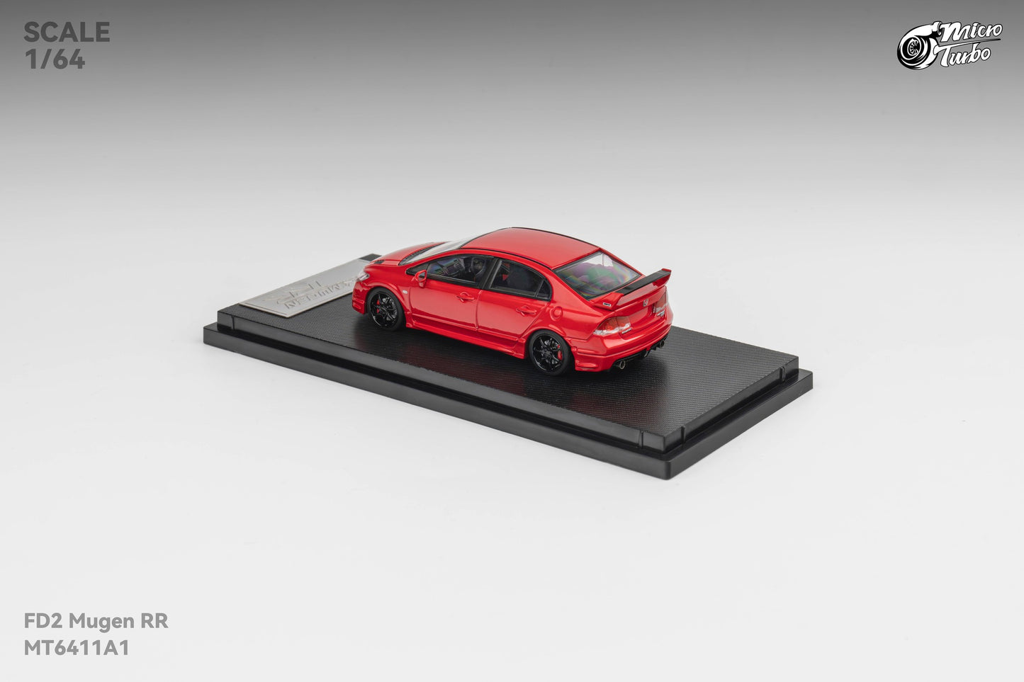(Pre-Order) Microturbo 1/64 Custom FD2 MUGEN RR - Red