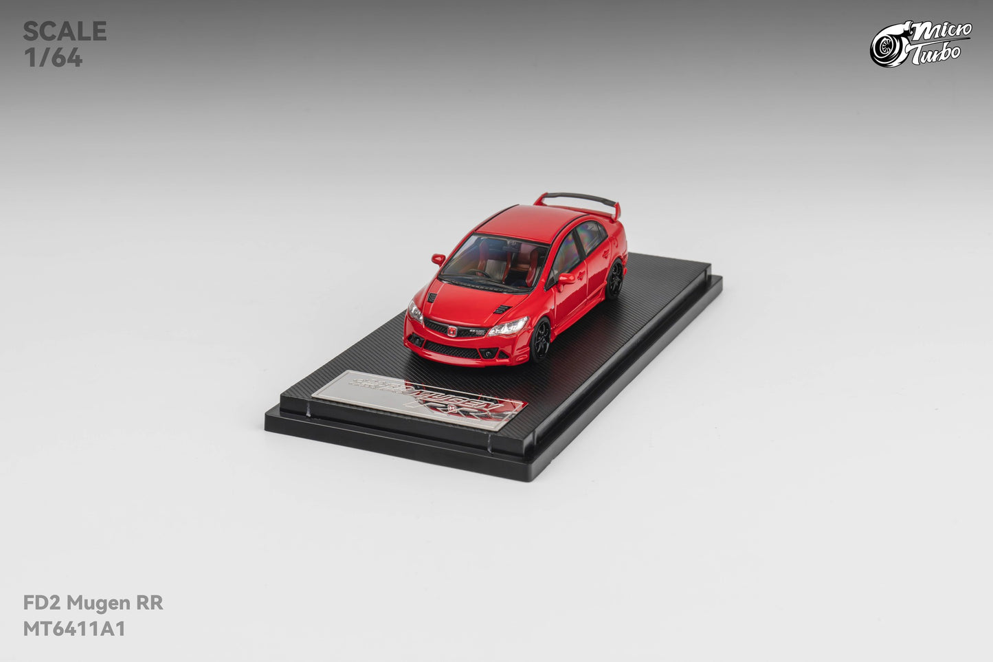 (Pre-Order) Microturbo 1/64 Custom FD2 MUGEN RR - Red
