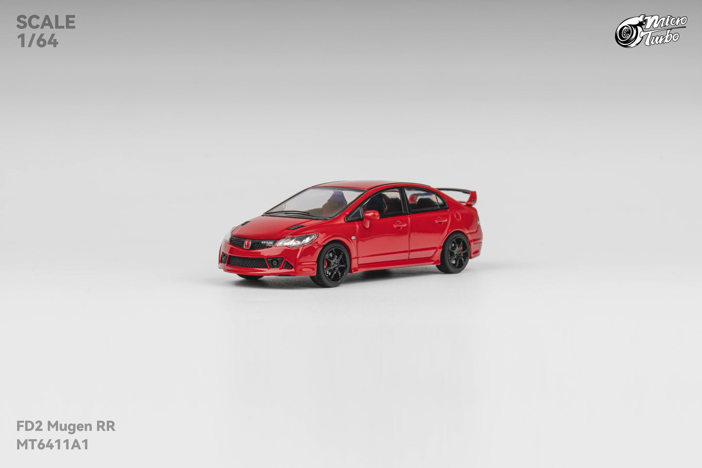 (Pre-Order) Microturbo 1/64 Custom FD2 MUGEN RR - Red