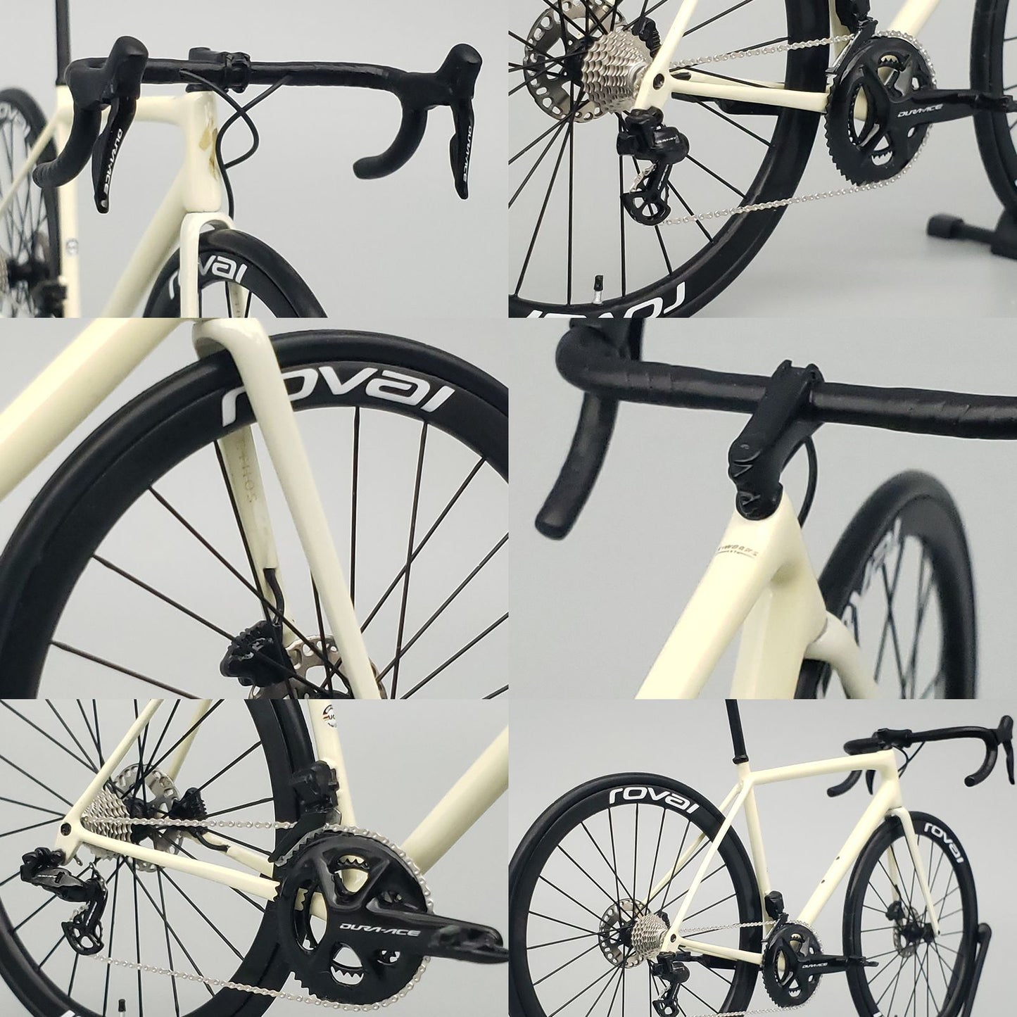 ASSEMBLED & PAINTED - Hobbitbike 1/12 Road Bike Model Kit - HB01-0013 - Specialized S-Works Aethos