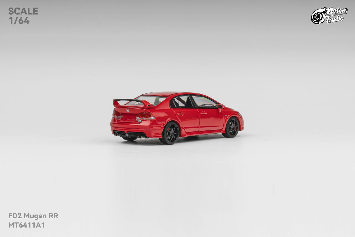 (Pre-Order) Microturbo 1/64 Custom FD2 MUGEN RR - Red
