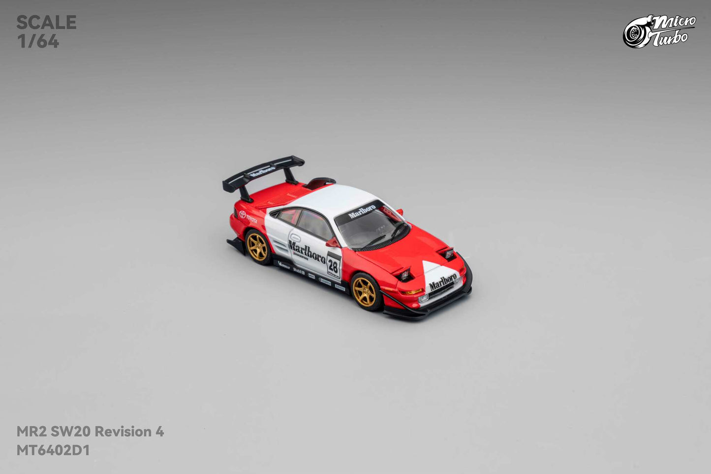 (Pre-Order) MicroTurbo - 1/64 Custom MR2 - Marlboro Livery