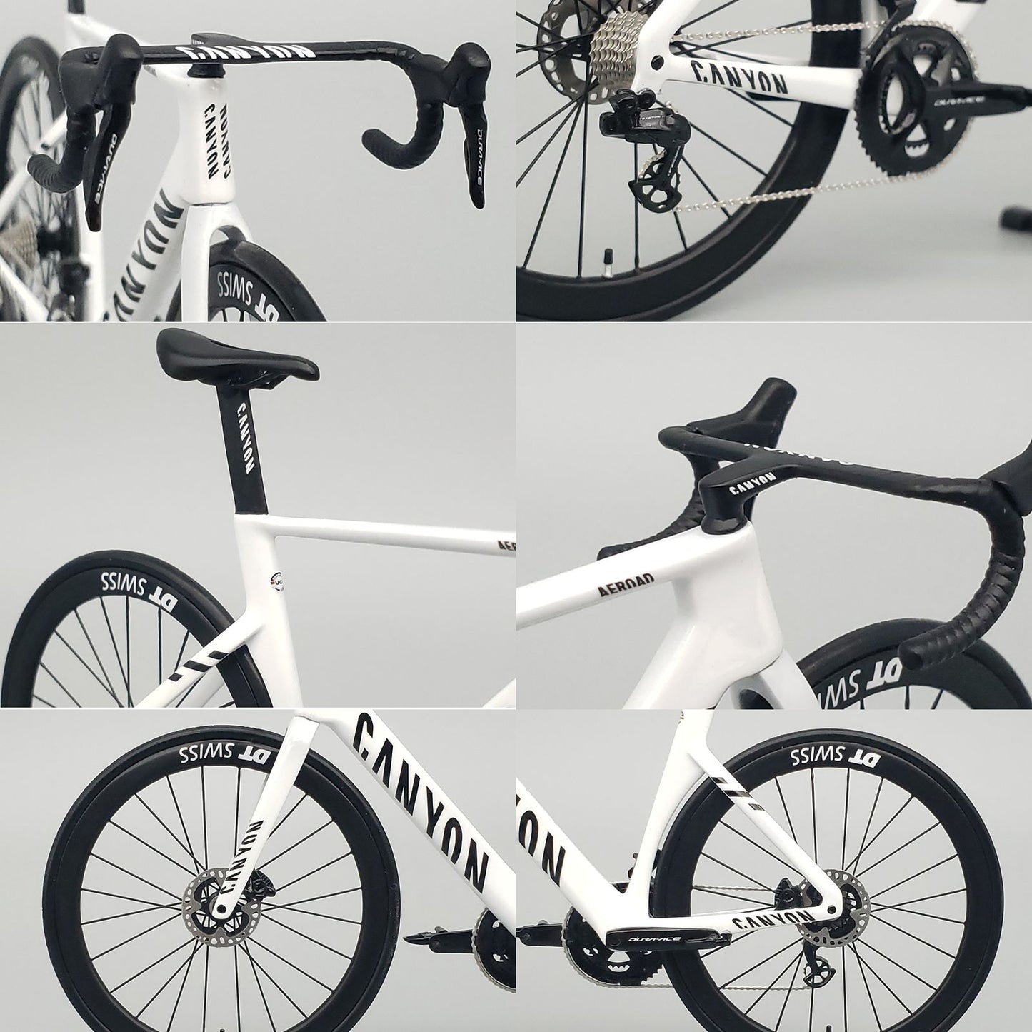ASSEMBLED & PAINTED - Hobbitbike 1/12 Road Bike Model Kit - HB01-0011 - Canyon Aeroad