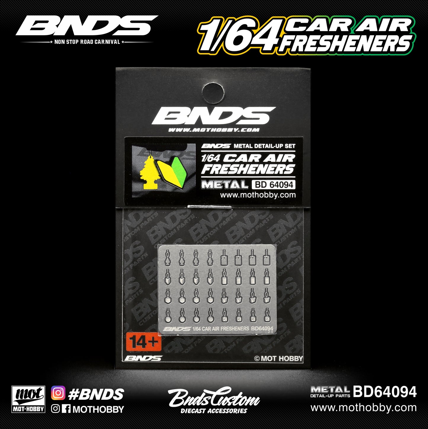 BNDS 1/64 Car Air Fresheners - BD64094