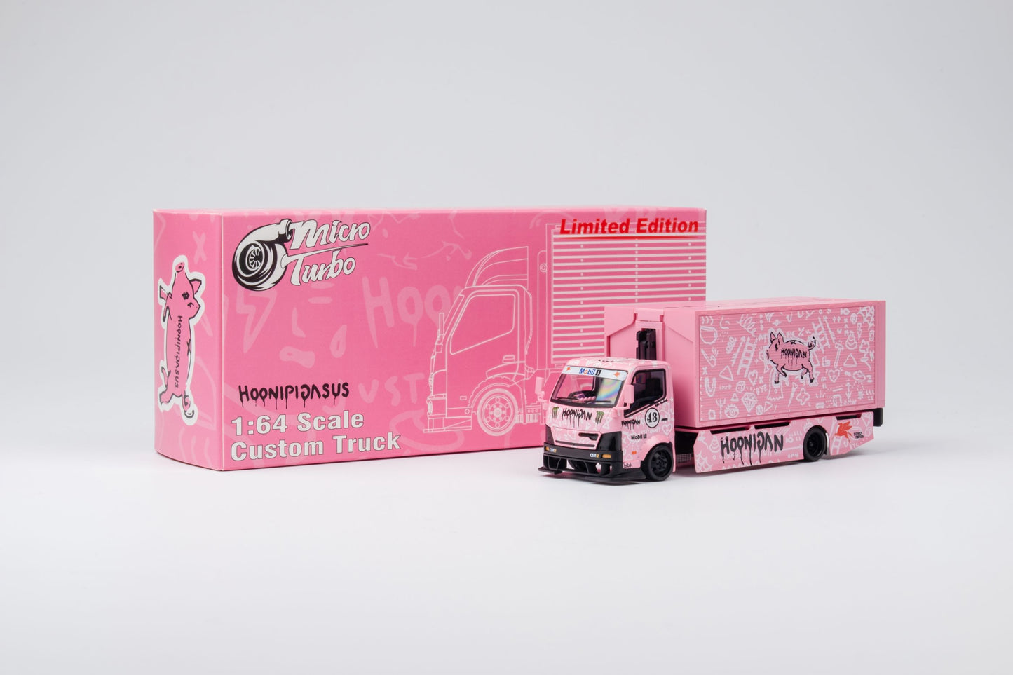 Microturbo Custom Box Truck KB - Pink