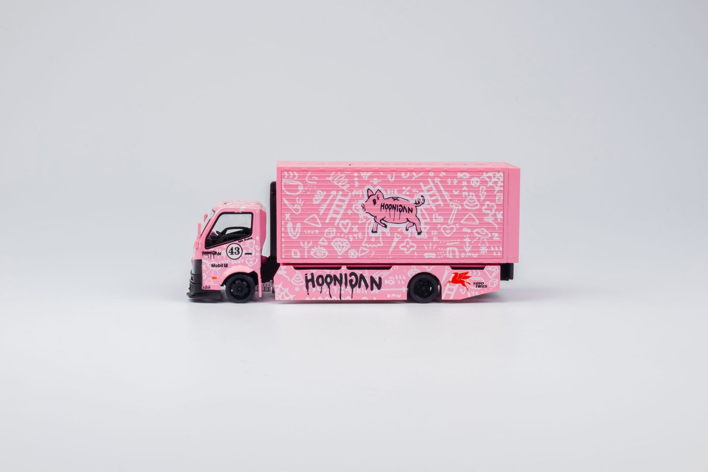 Microturbo Custom Box Truck KB - Pink