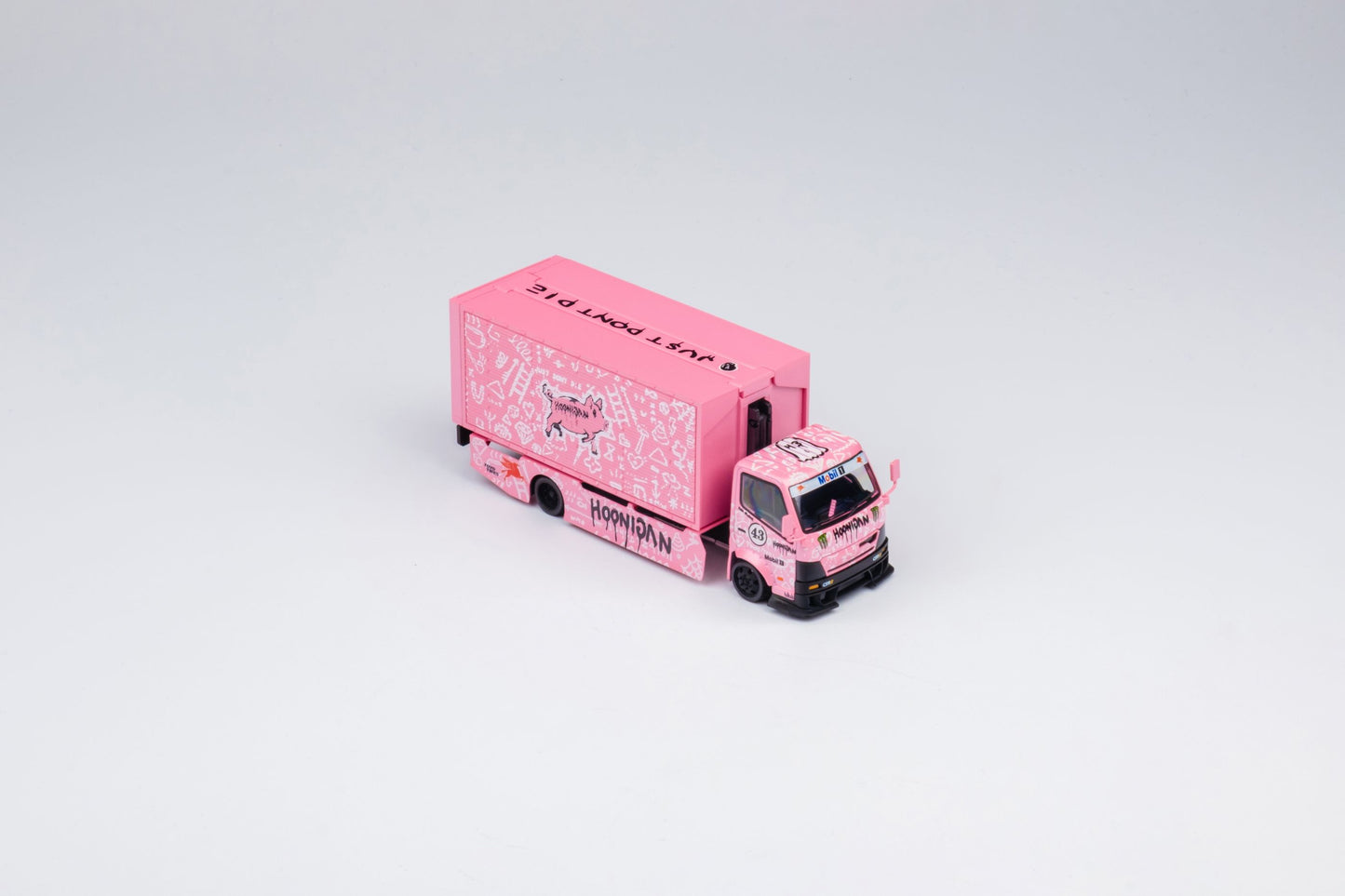 Microturbo Custom Box Truck KB - Pink