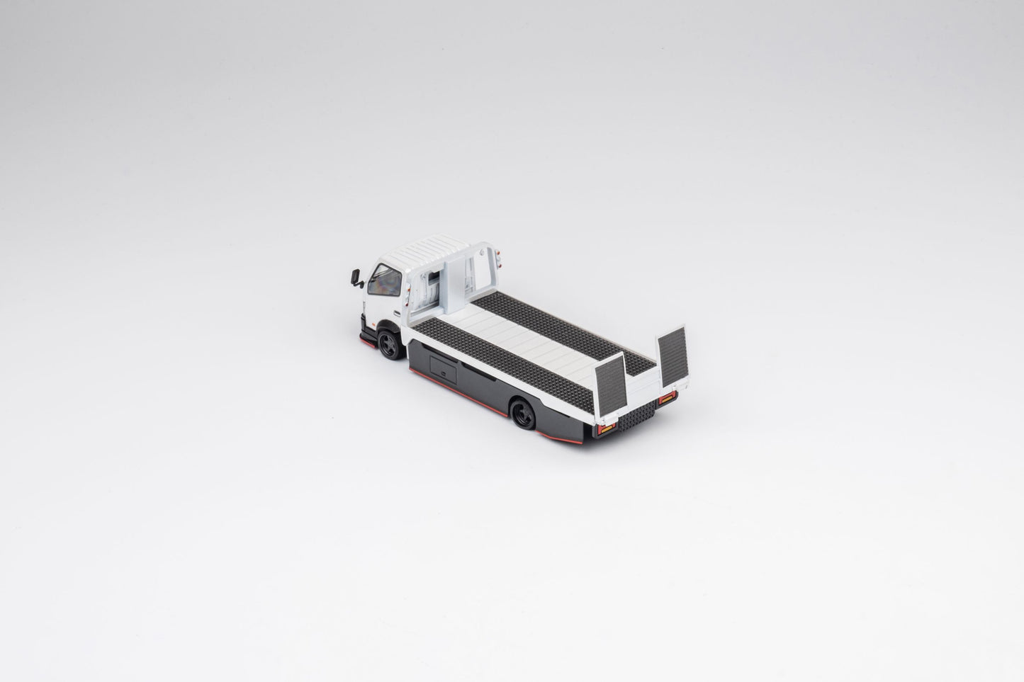 Microturbo Custom Flatbed Tow Truck- White