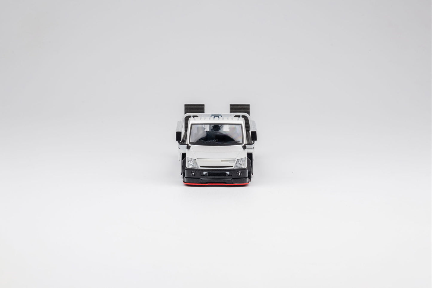 Microturbo Custom Flatbed Tow Truck- White