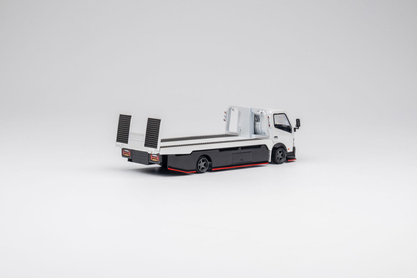 Microturbo Custom Flatbed Tow Truck- White