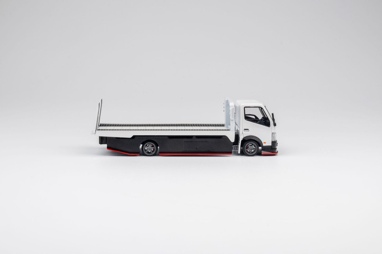 Microturbo Custom Flatbed Tow Truck- White