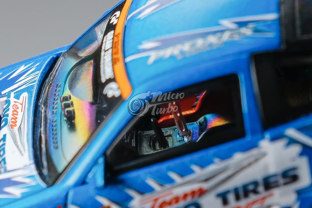 Microturbo 1/64 Custom 180SX - Metallic Blue
