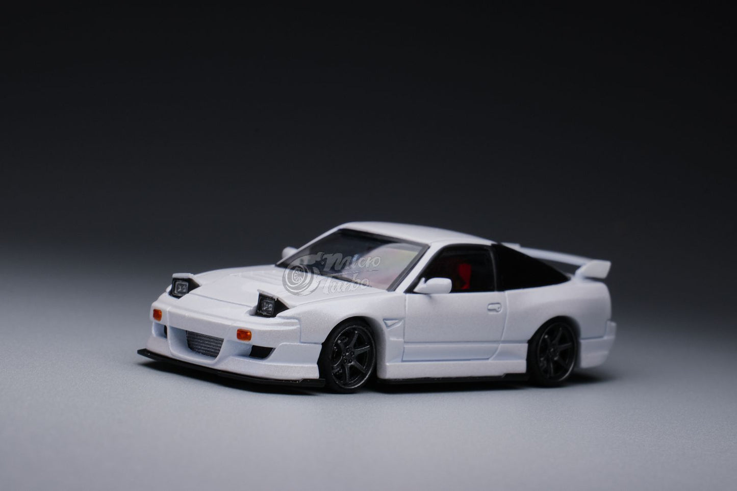Microturbo 1/64 Custom 180SX - White