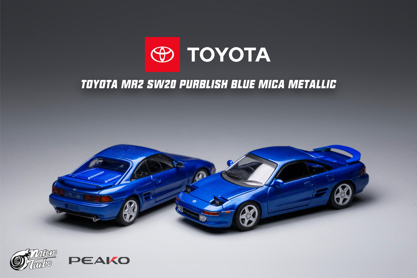 Microturbo 1/64 MR2 - Blue