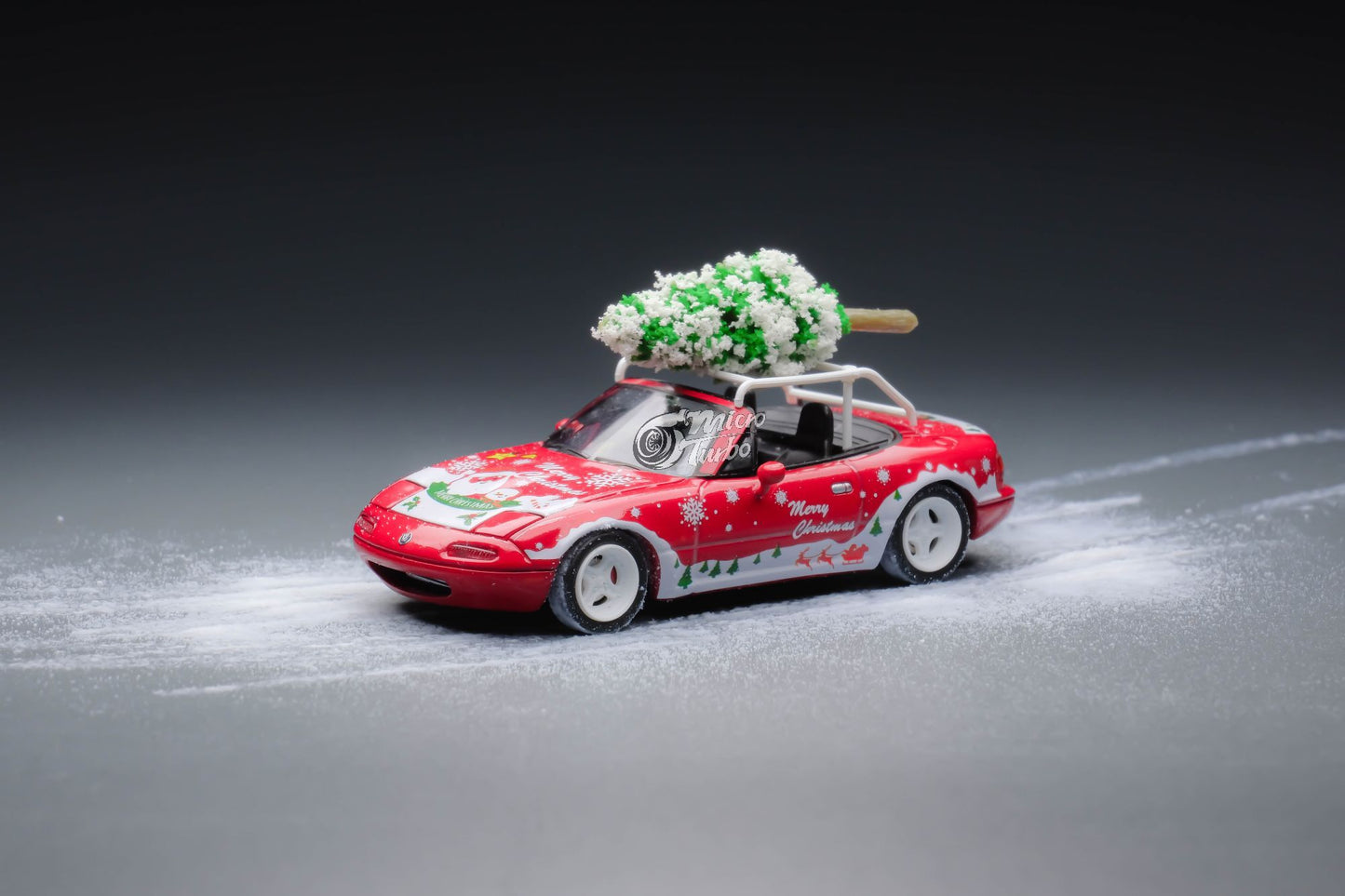 Microturbo 1/64 Custom MX5 Christmas Edition
