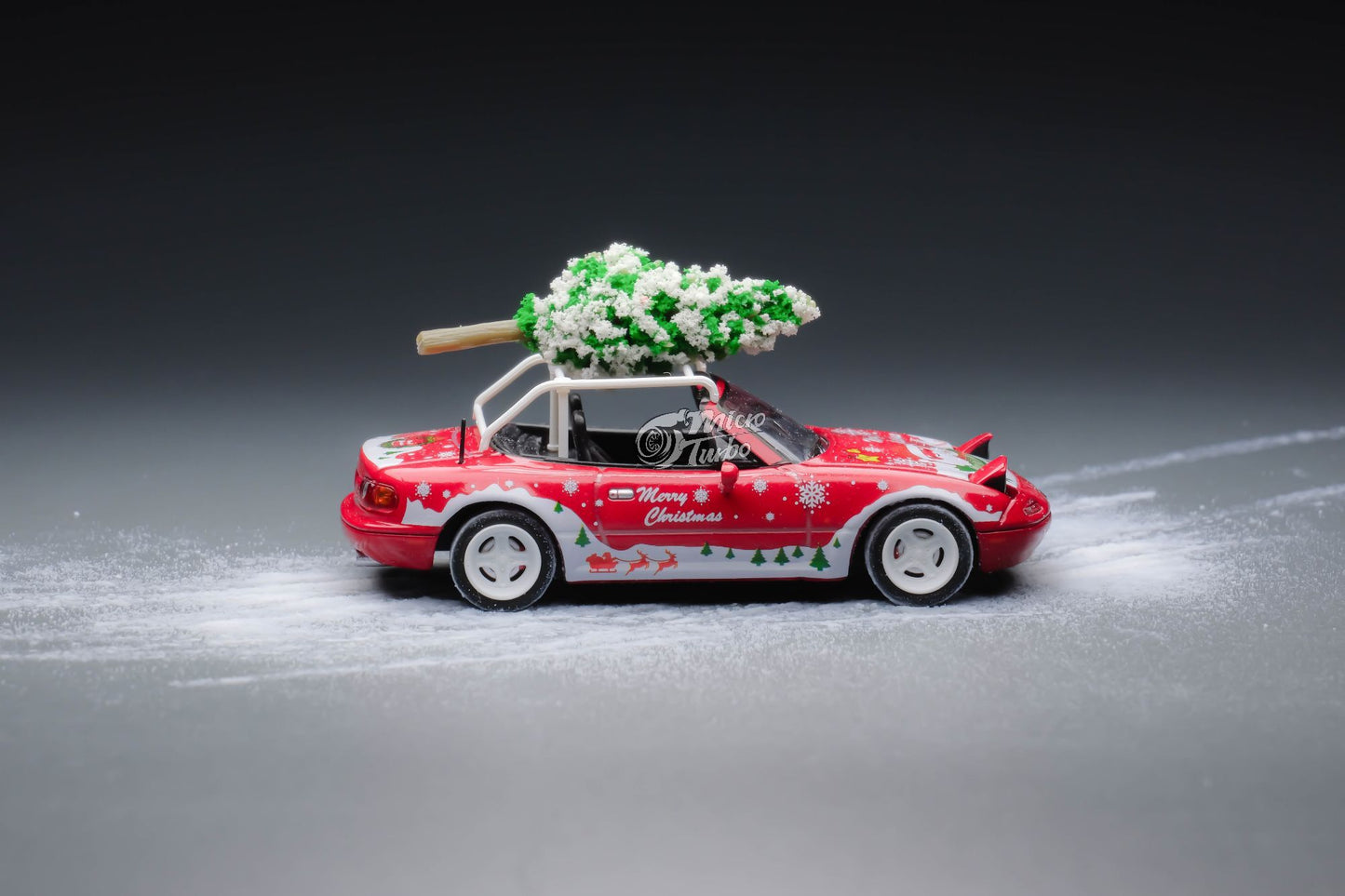 Microturbo 1/64 Custom MX5 Christmas Edition