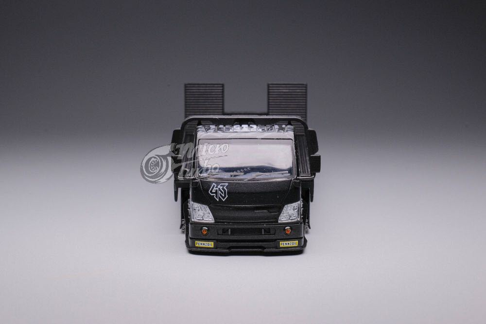 Microturbo 1/64 Custom Flatbed Tow Truck - Claws