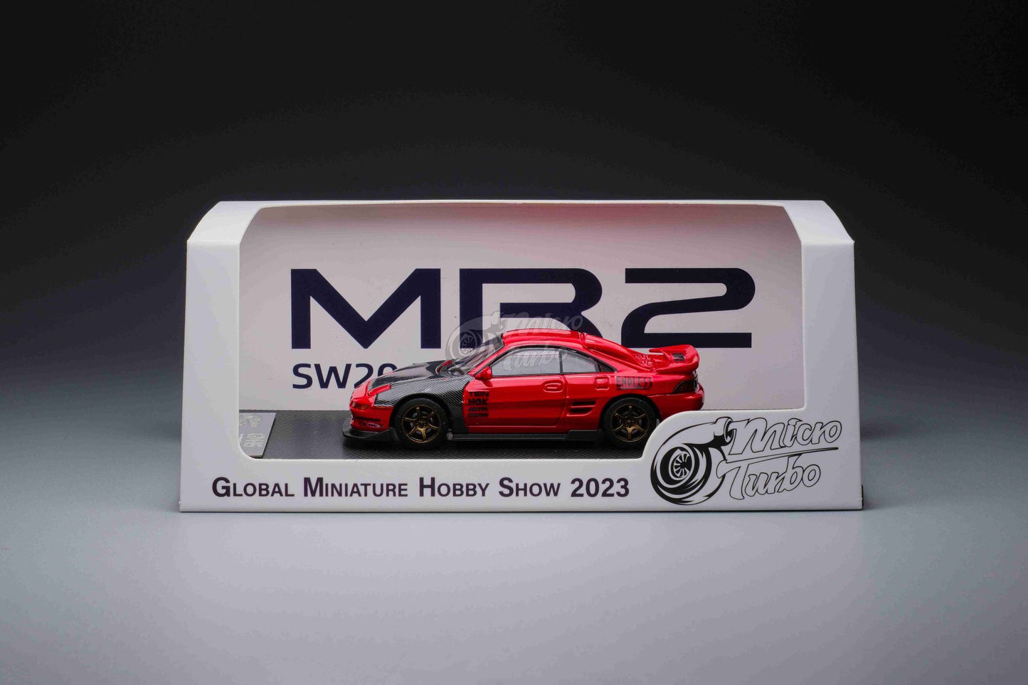 Microturbo 1/64 Custom MR2 GMHS Edition - Red