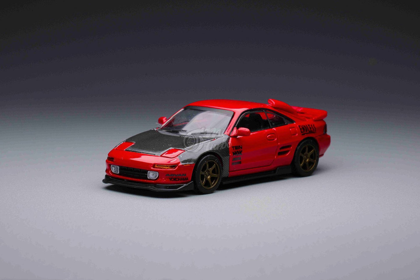 Microturbo 1/64 Custom MR2 GMHS Edition - Red