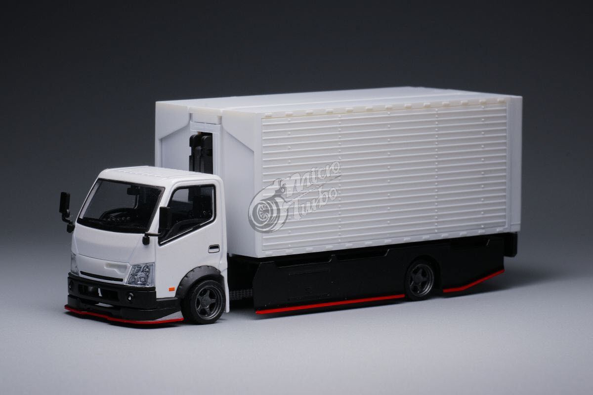 Microturbo 1/64 Custom Wing Truck - White MT63026