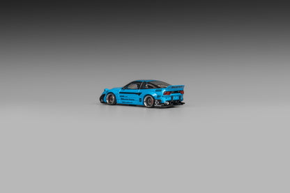 (Pre-Order) Microturbo - 1/64 Custom 180SX RB- Metallic Blue