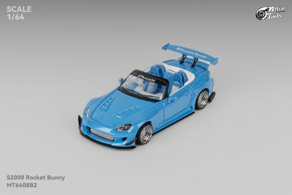 (Pre-Order)Microturbo - 1/64 Custom S2000 RB- Metallic Blue