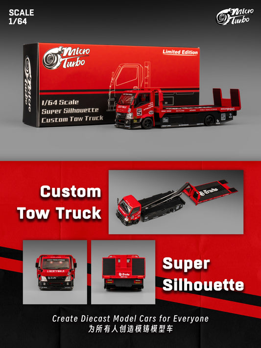 (Pre-Order) Microturbo - Custom 1/64 Custom Tow Truck - Super Silhouette