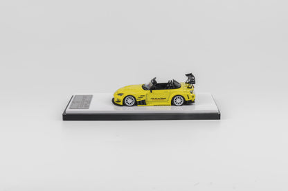 Microturbo 1/64 Custom S2000 JS Racing - Indy Yellow Pearl