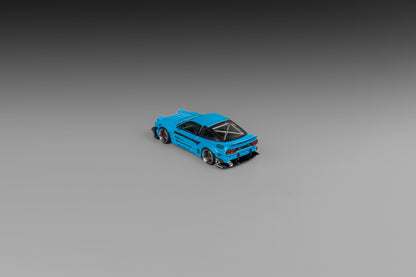 (Pre-Order) Microturbo - 1/64 Custom 180SX RB- Metallic Blue