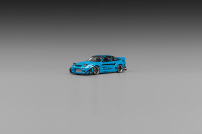 (Pre-Order) Microturbo - 1/64 Custom 180SX RB- Metallic Blue