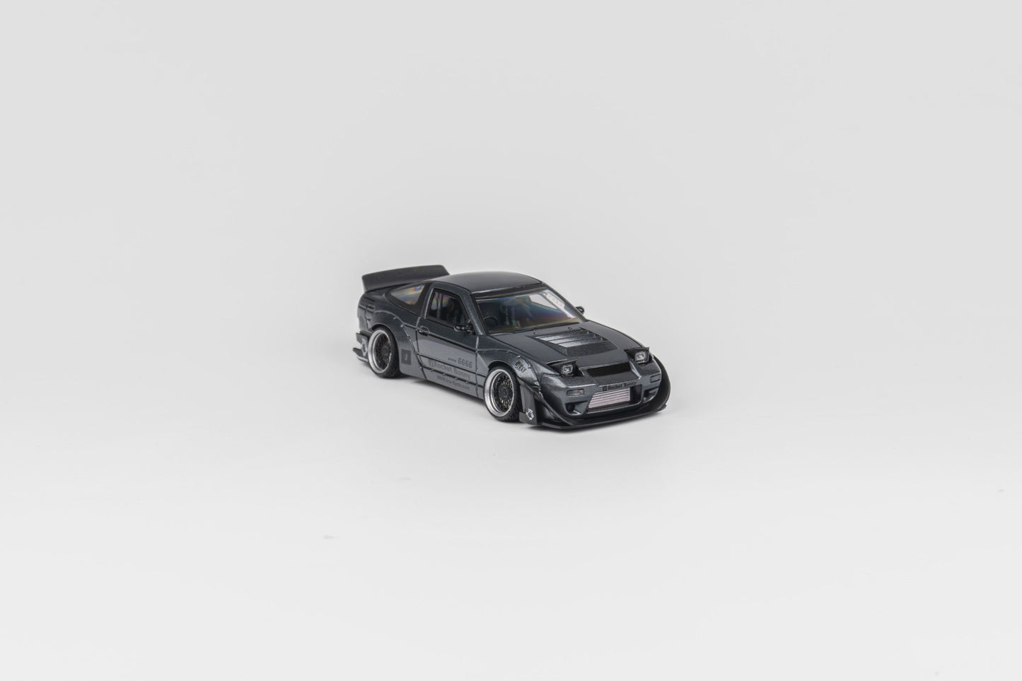 Microturbo 1/64 Custom RB 180SX - Matte Grey