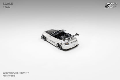(Pre-Order) Microturbo 1/64 Custom S2000 RB - Metallic White