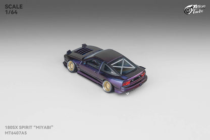 Microturbo - 1/64 Custom 180SX Spirit Miyabi - Purple Chameleon