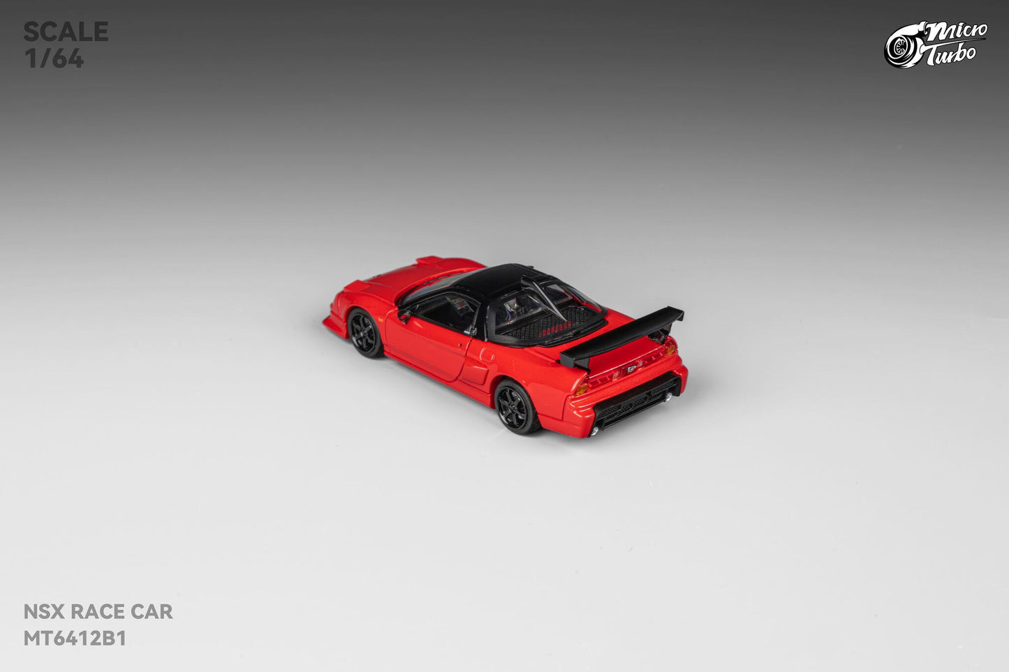 Microturbo - 1/64 Custom NSX Race Car - Classic Red