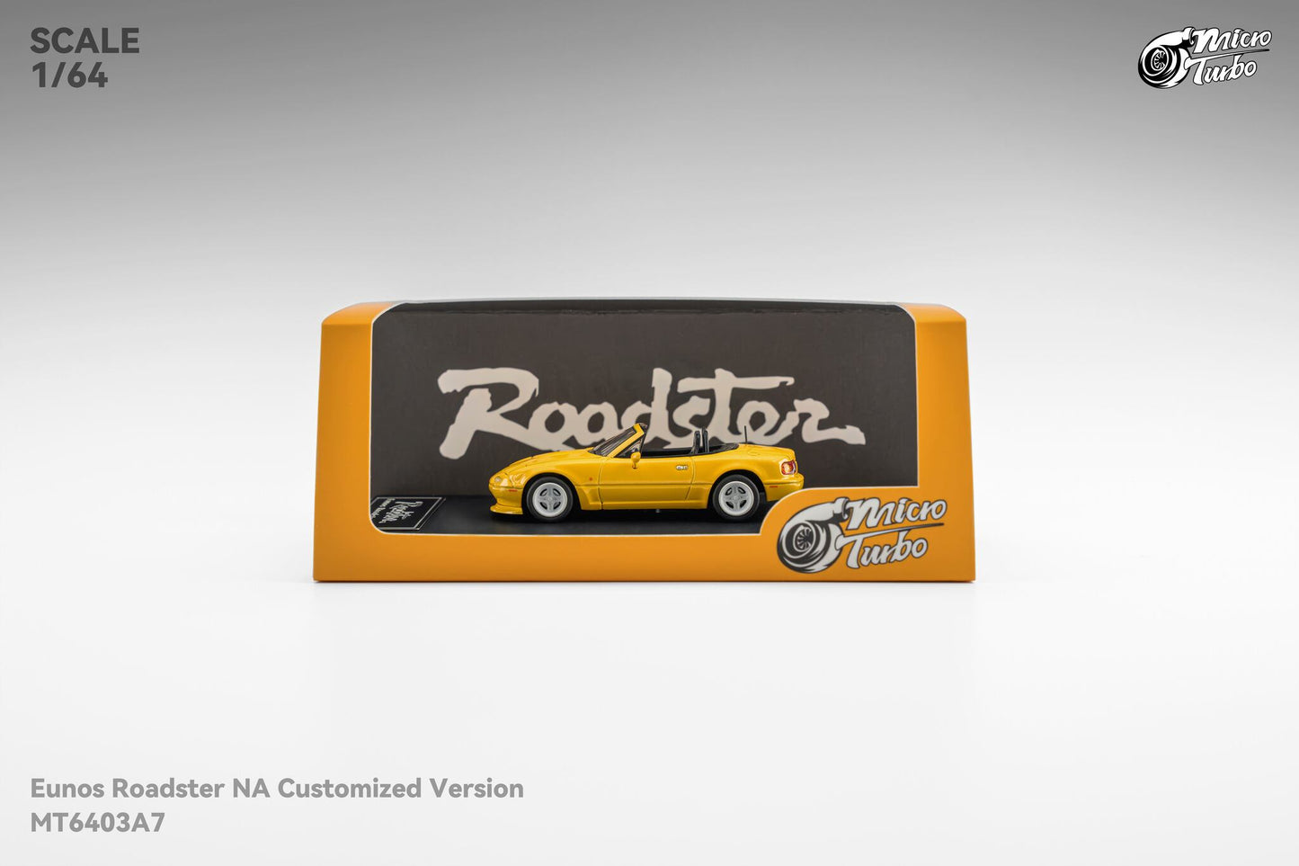 Microturbo - 1/64 Custom MX5 - Metallic Yellow