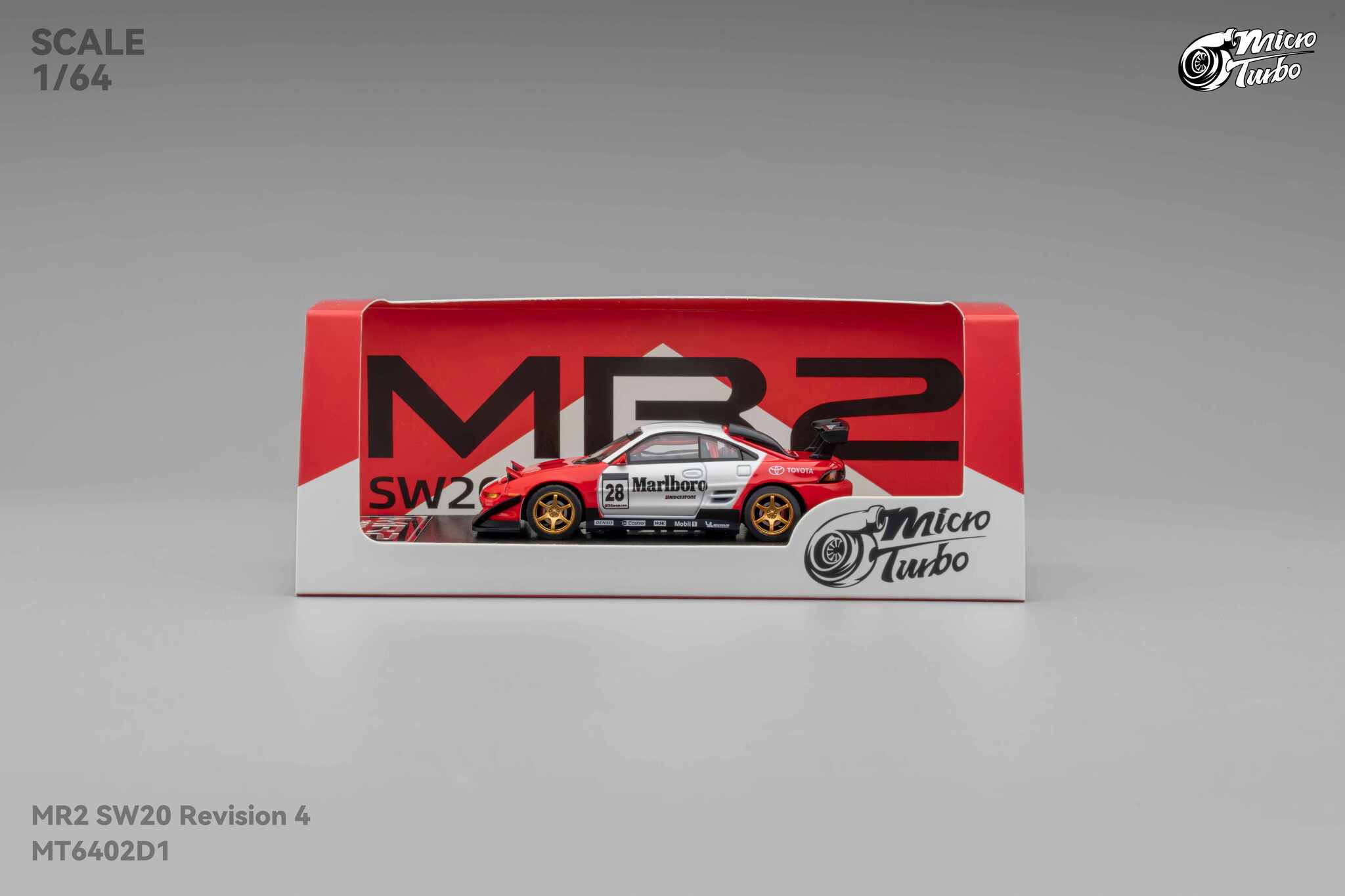 MicroTurbo - 1/64 Custom MR2 - Marlboro Livery – Mot Hobby Studio
