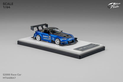 MicroTurbo - 1/64 Custom S2000 Racing - Candy Blue