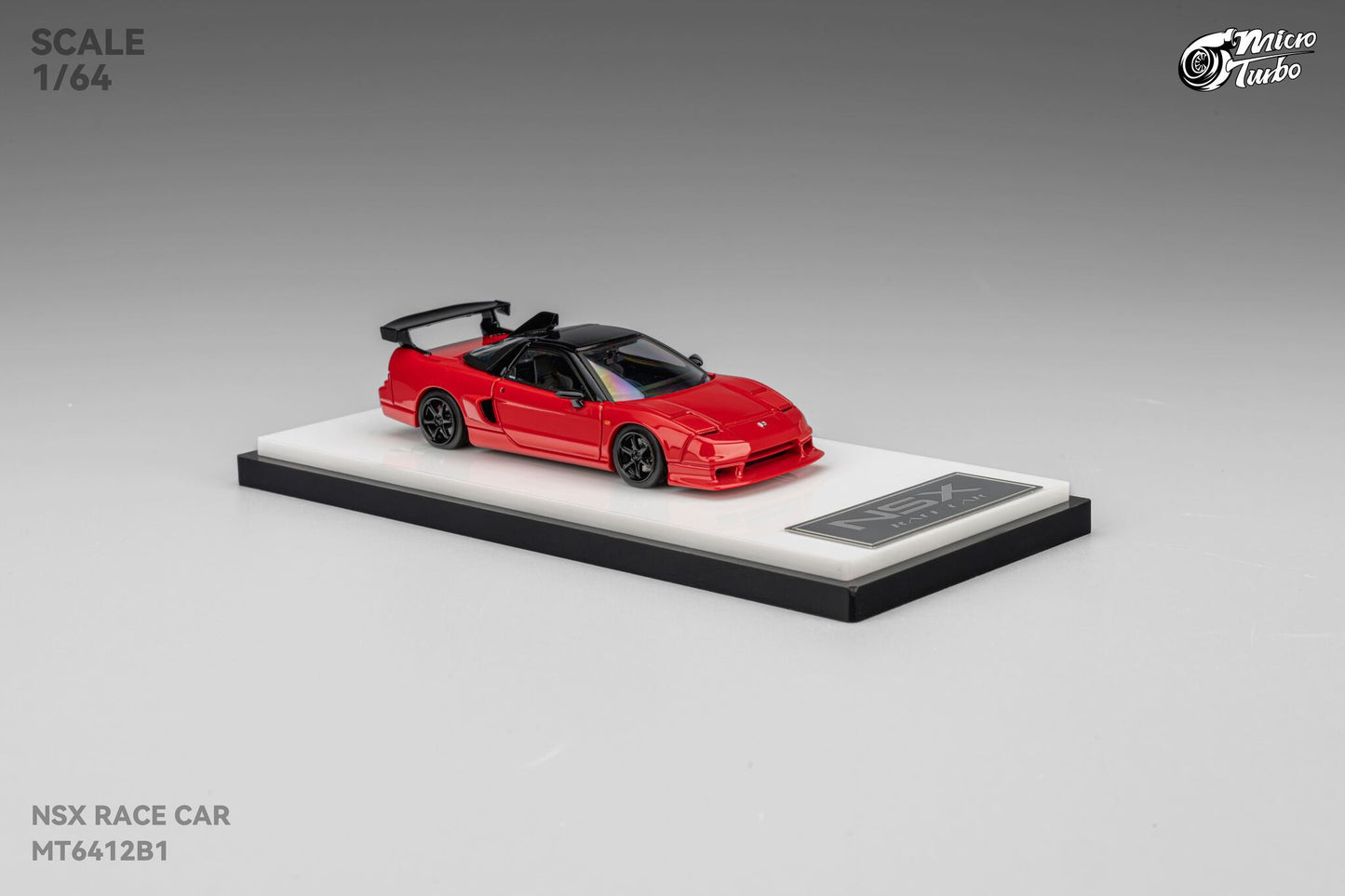 Microturbo - 1/64 Custom NSX Race Car - Classic Red
