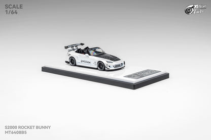(Pre-Order) Microturbo 1/64 Custom S2000 RB - Metallic White