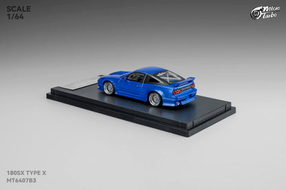 (Pre-Order) Microturbo - 1/64 Custom 180SX Type X - Metallic Blue