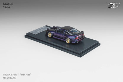 Microturbo - 1/64 Custom 180SX Spirit Miyabi - Purple Chameleon