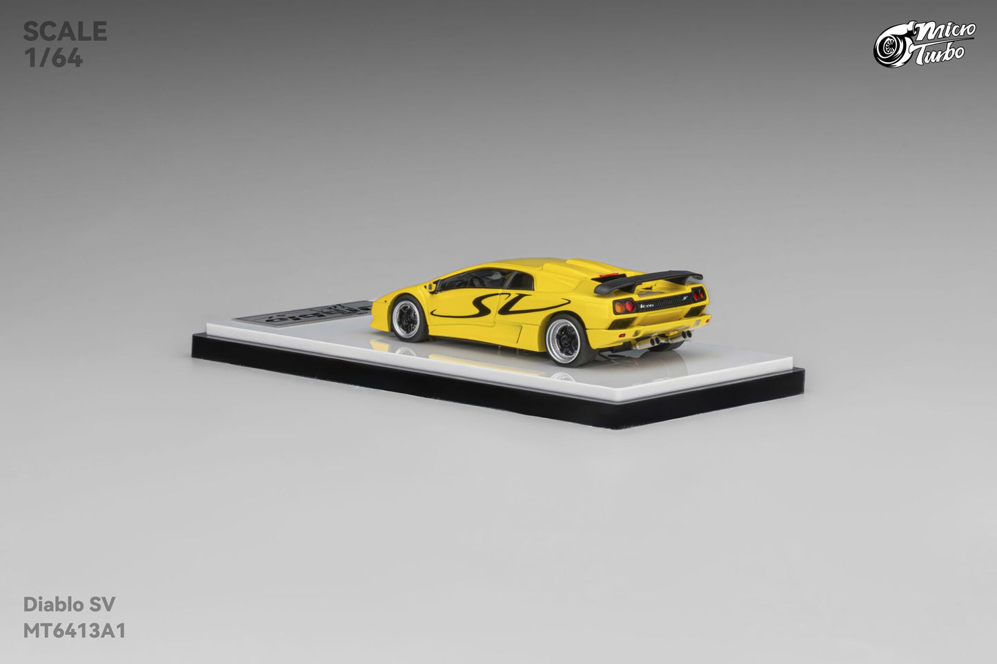 Microturbo - 1/64 Custom Diablo SV - Metallic Yellow
