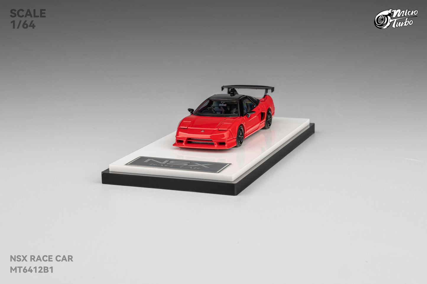 Microturbo - 1/64 Custom NSX Race Car - Classic Red
