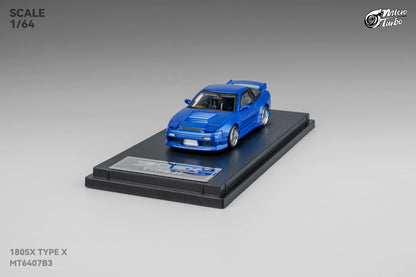 (Pre-Order) Microturbo - 1/64 Custom 180SX Type X - Metallic Blue