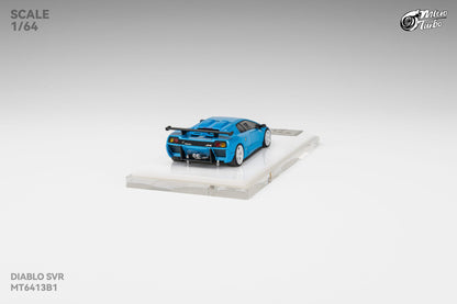 Microturbo 1/64 Custom Diablo SVR - Metallic Blue