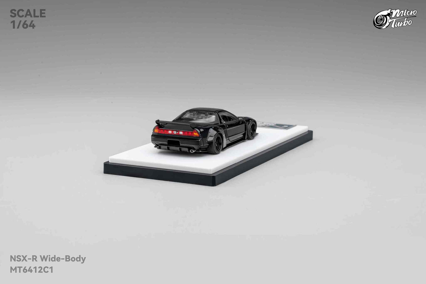 MicroTurbo - 1/64 Custom NSX Wide Body - Gloss Black